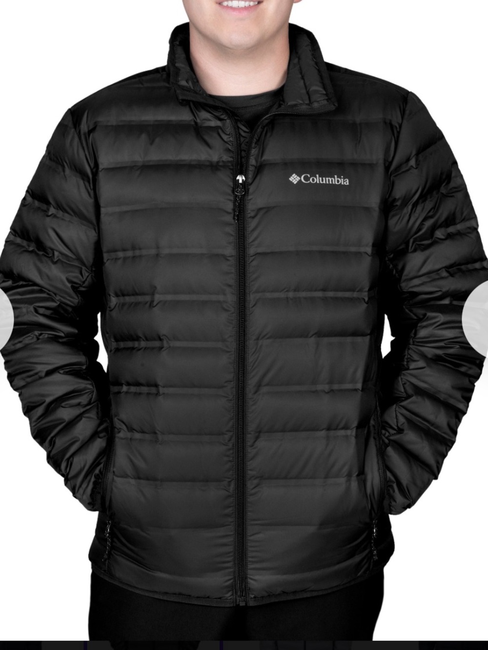 Columbia Men's Black Quilted Puffer Jacket